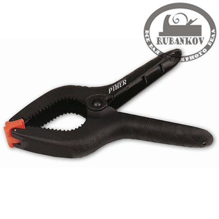 Зажим пружинный Piher, пластиковый, 85*70мм