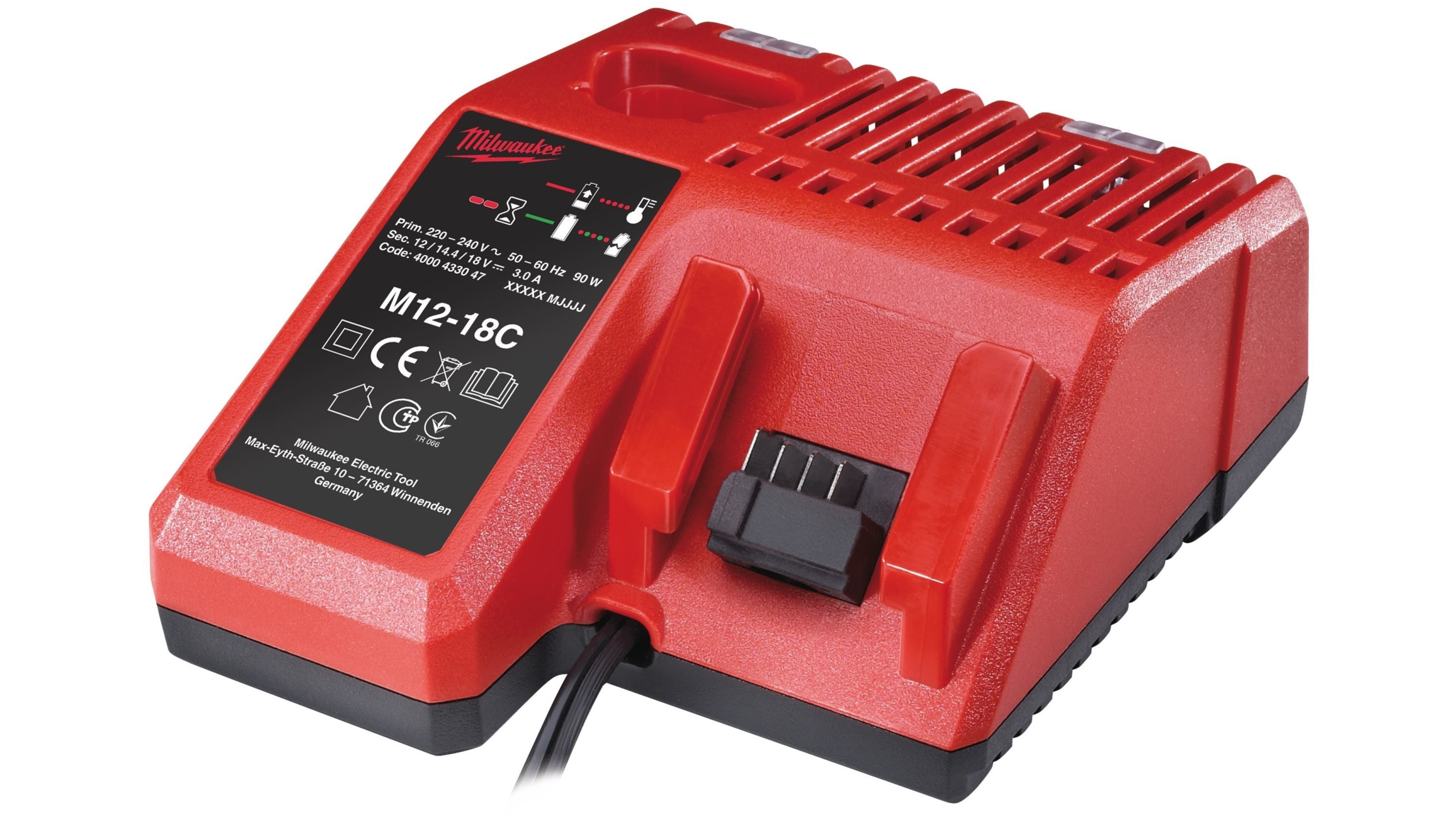 Зарядное устройство Milwaukee M12-18C Зарядное устройство Milwaukee M12-18C