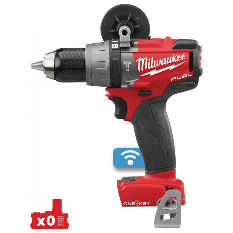 Аккумуляторная ударная дрель - шуруповерт Milwaukee M18 FUEL ONEDD-0X ONE-KEY Аккумуляторная ударная дрель - шуруповерт Milwaukee M18 FUEL ONEDD-0X ONE-KEY