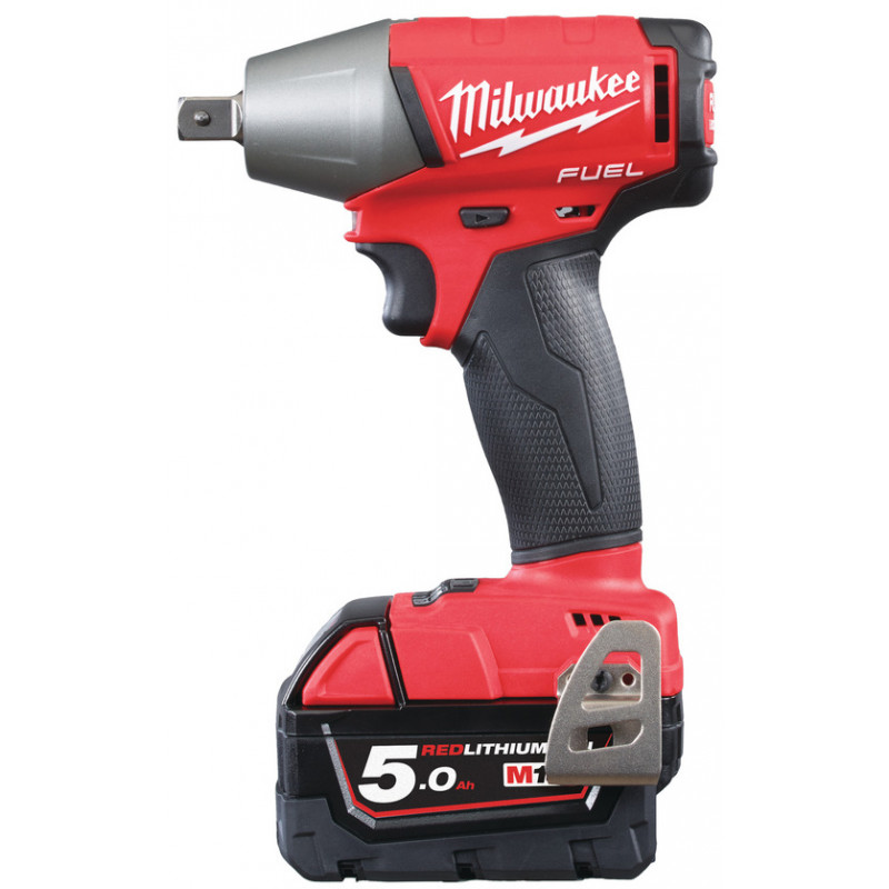 Импульсный гайковерт Milwaukee ½˝ M18 FUEL FIWP12-502X с фиксацией пином Импульсный гайковерт Milwaukee ½˝ M18 FUEL FIWP12-502X с фиксацией пином