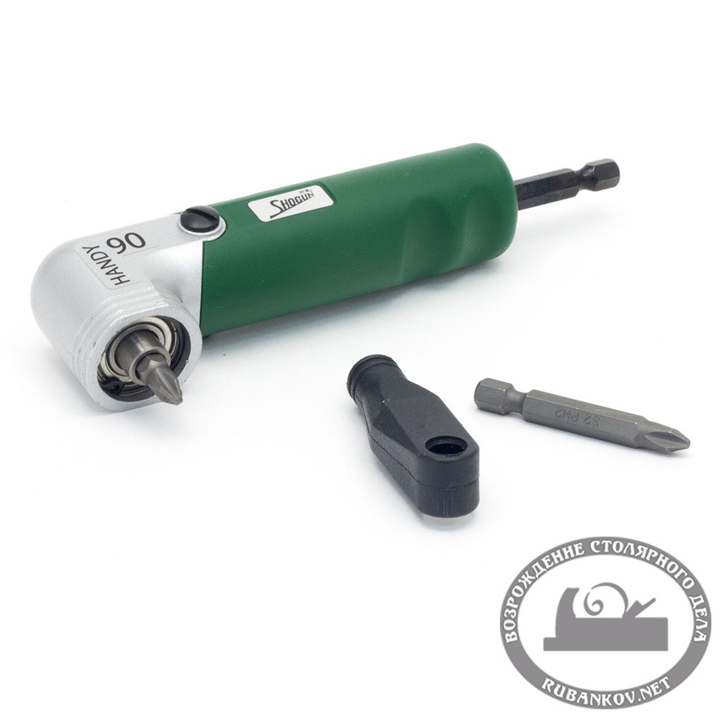 Насадка угловая на дрель, Shogun Handy 90
