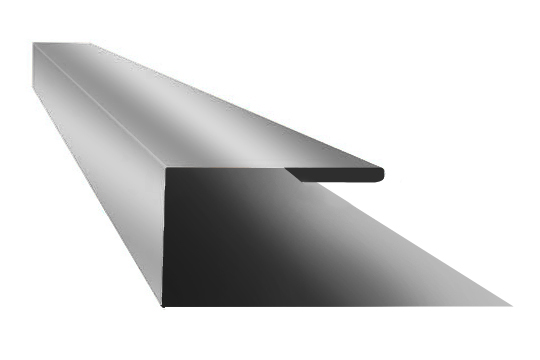 Планка завершающая сложная оцинкованная