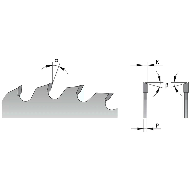 Диск пильный 160x16x2,2/1,6 15° 15° ATB Z=24 CMT 291.160.24E