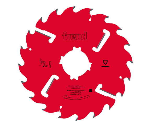 Пила FREUD LM05 D350/80 Z20+2+4