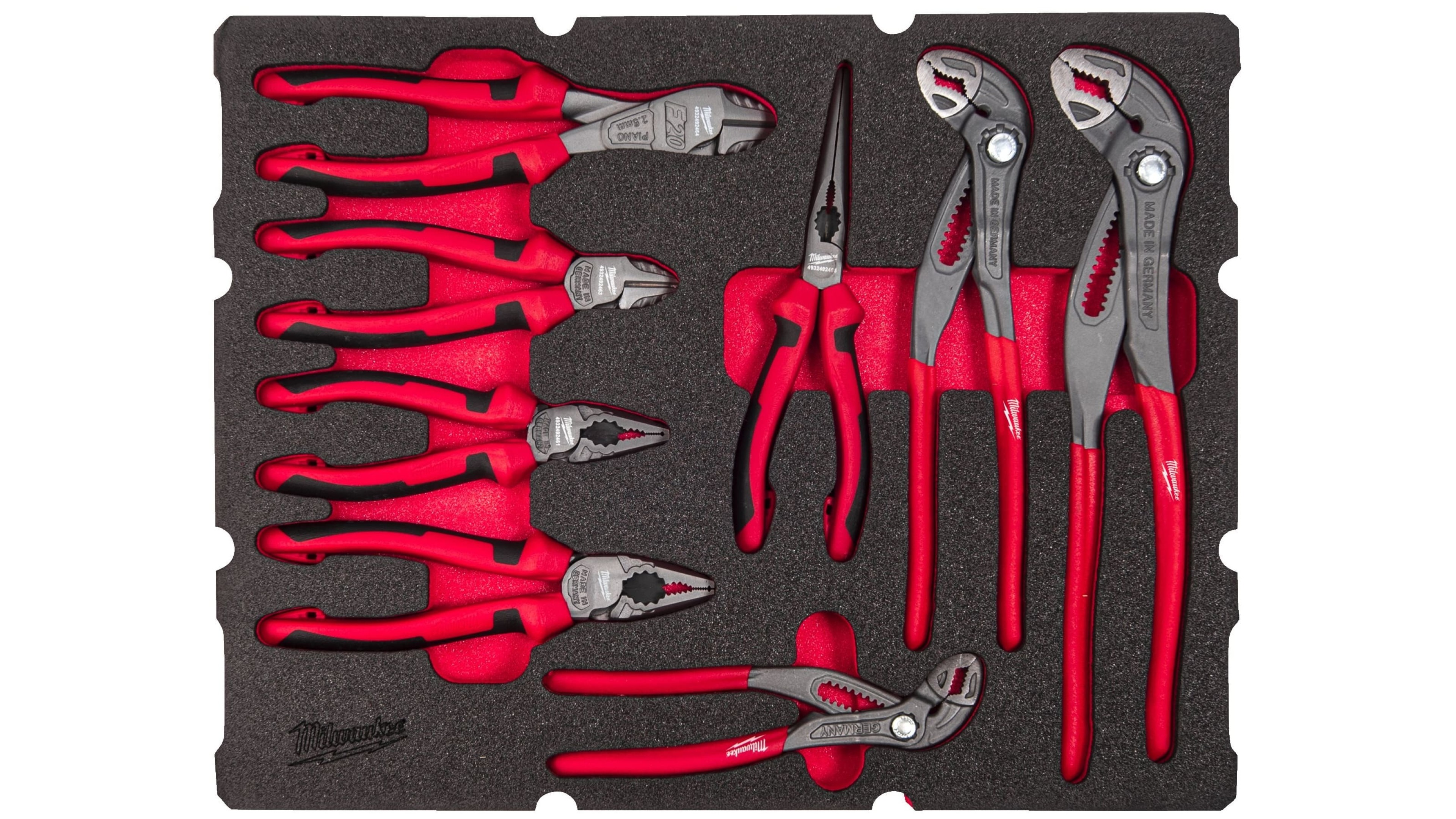 Инструмент шарнирно-губцевый в наборе 8ед. в ложементе для PACKOUT Milwaukee