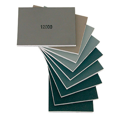 Абразив Micro-Mesh, 100*75*5мм, набор из 9 штук, от 1500 до 12000грит