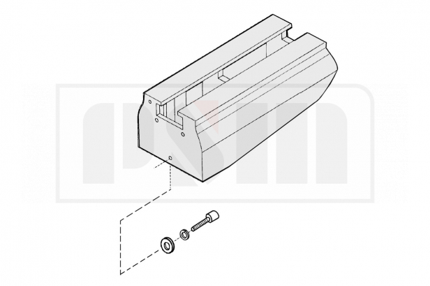 Удлинение станины станка 500 мм для JWL-1642