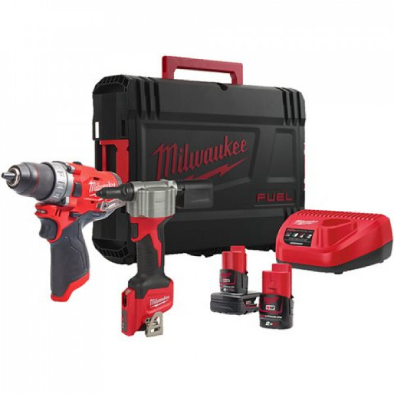 Набор инструментов Milwaukee M12 FPP2S-422X Набор инструментов Milwaukee M12 FPP2S-422X