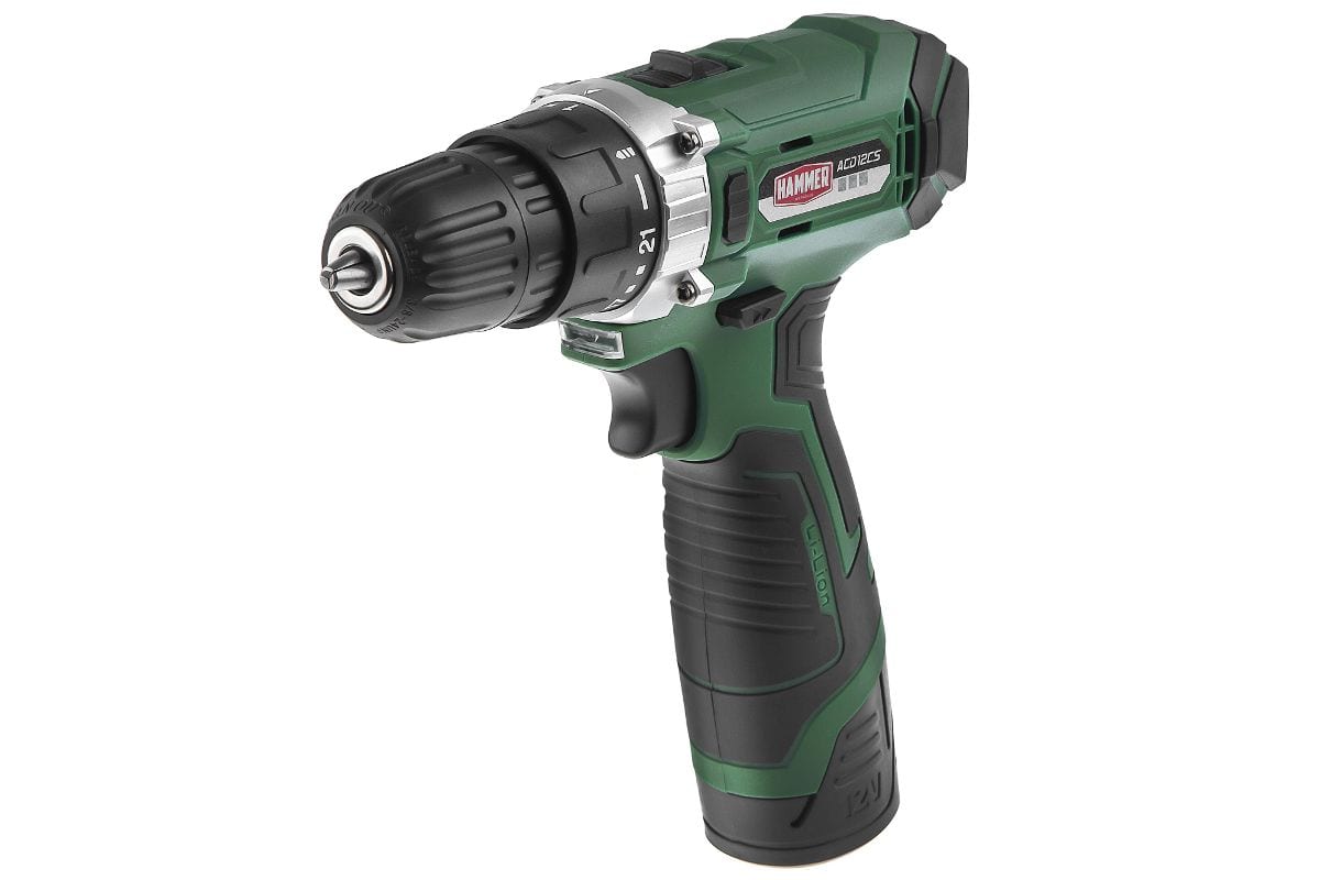 Аккумуляторная дрель-шуруповерт HAMMER Flex ACD12CS 645151