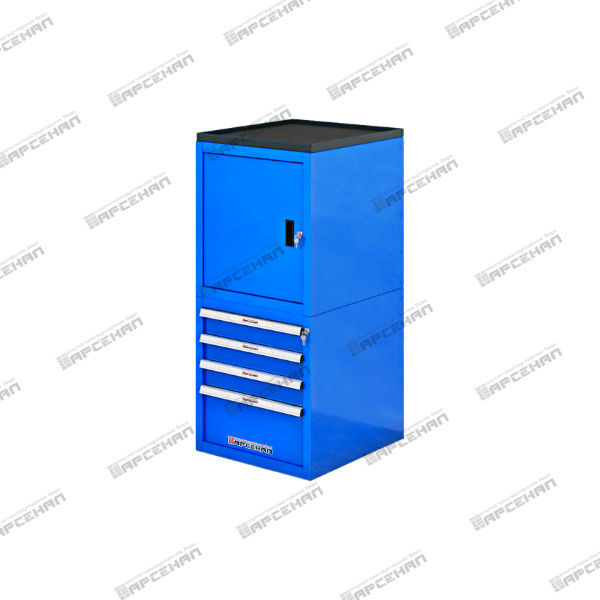 Тумба-шкаф с 4 ящиками и дверцей «TRIUMF-Medium» ВТ.М-414LМ