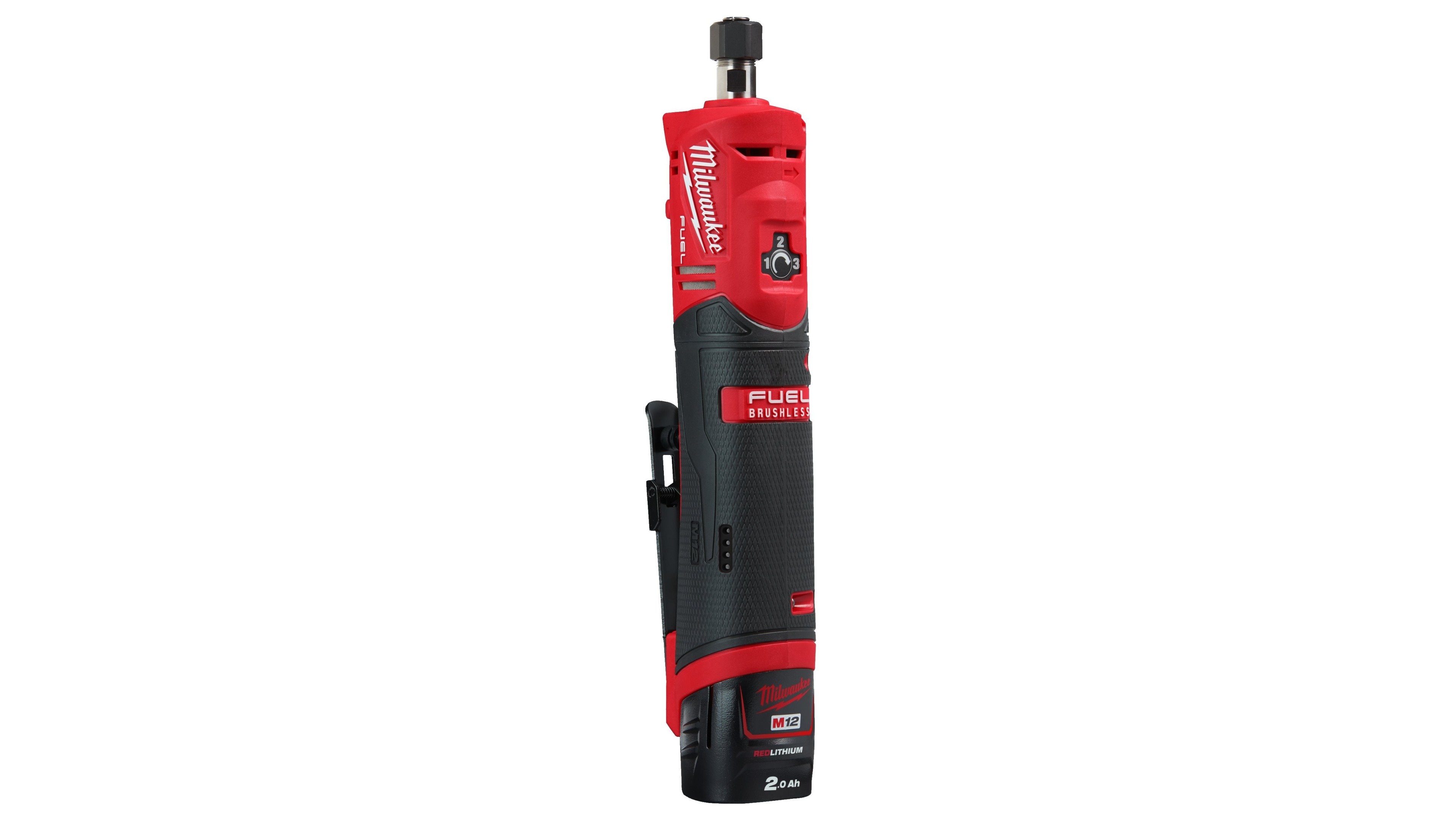 Аккумуляторная цанговая прямошлифовальная машина Milwaukee M12 FUEL FDGS-422B Аккумуляторная цанговая прямошлифовальная машина Milwaukee M12 FUEL FDGS-422B