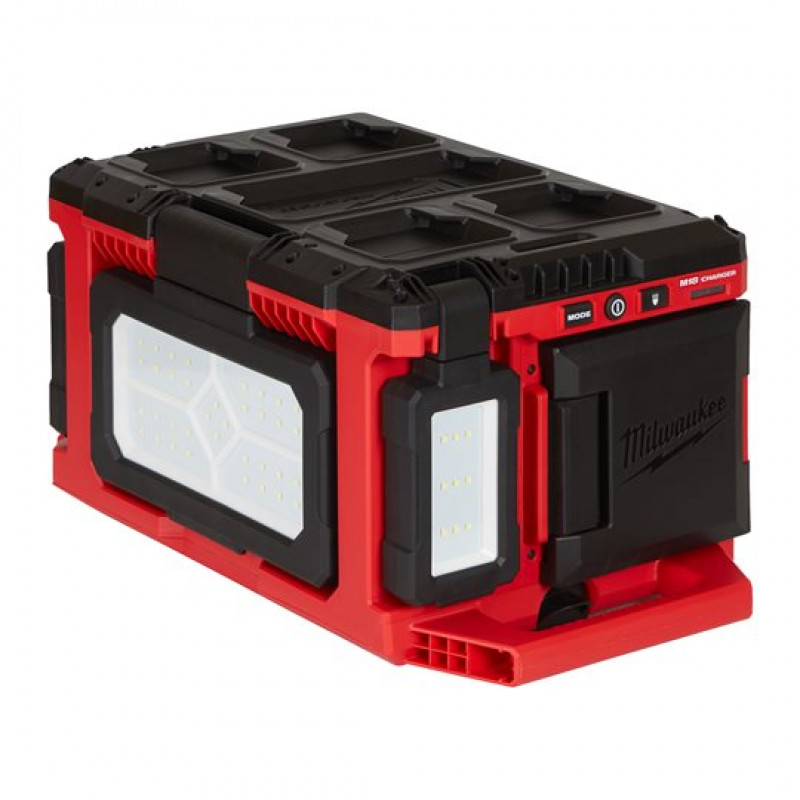 Аккумуляторный фонарь с функцией зарядного устройства на базе PACKOUT Milwaukee M18 POALC-0 Аккумуляторный фонарь с функцией зарядного устройства на базе PACKOUT Milwaukee M18 POALC-0