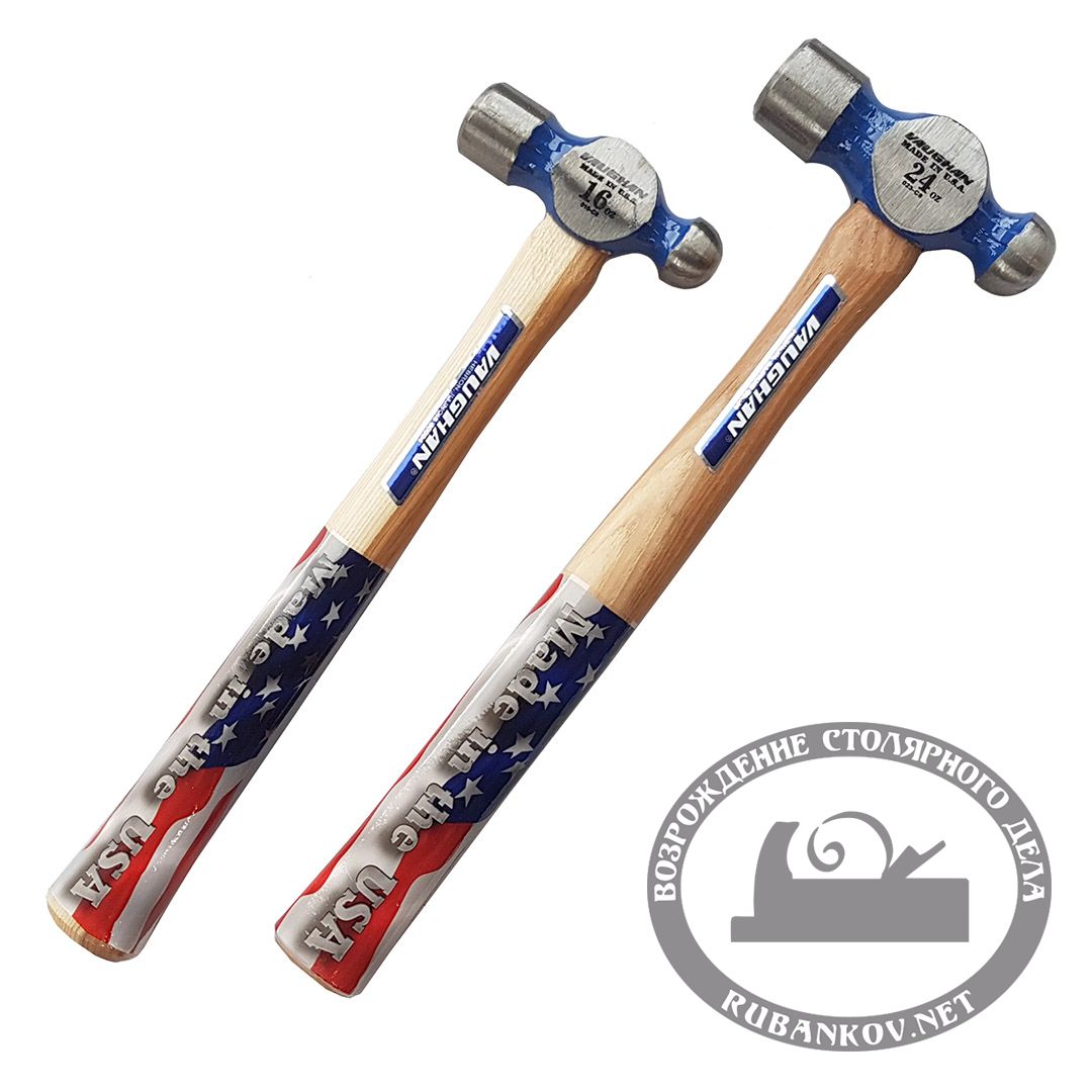 Молоток Vaughan жестянщицкий TC016, 454гр (16oz), 345мм, деревянная рукоять