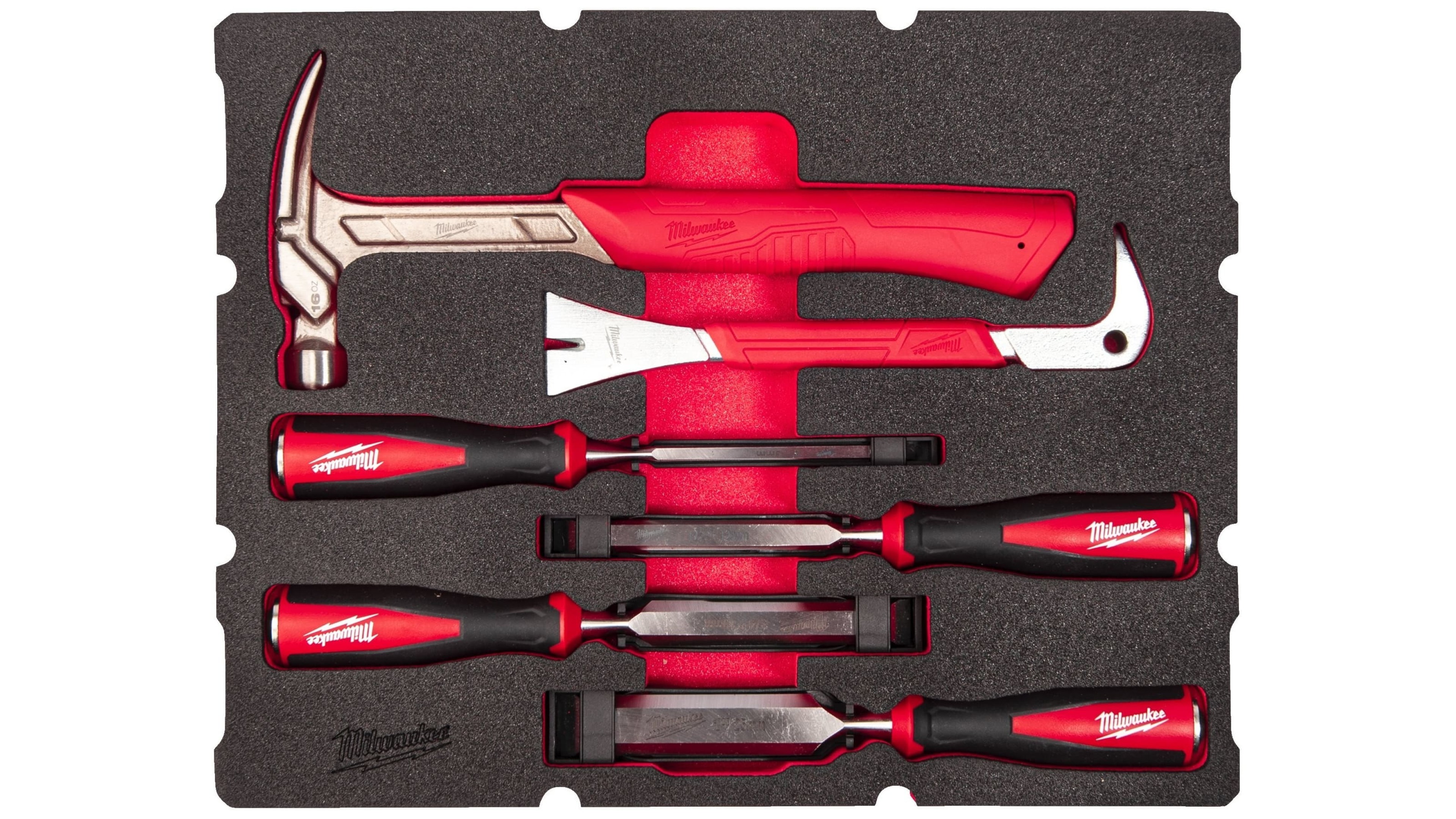 Инструмент ручной столярный в наборе 6ед. в ложементе для PACKOUT Milwaukee