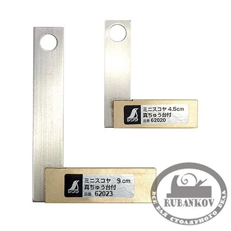 Угольник с подошвой, Shinwa, 45мм