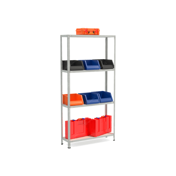 Стеллаж СТ.С с 4 полками ВхШхГ 2000х1000х300мм.