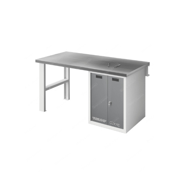 Верстак однотумбовый «TRIUMF-Heavy» ВТ-15G-0