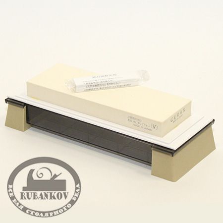 Заточной абразив  3000, Suehiro New Cerax, 183*63*20мм, на подставке, с нагурой