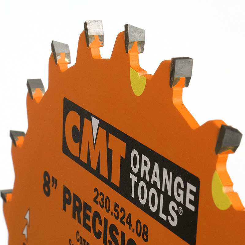 Внешний левый чистовой диск с чередующимися зубьями с формой ATB 20° и прямой формой FLAT артикул 230.524.08ML/65