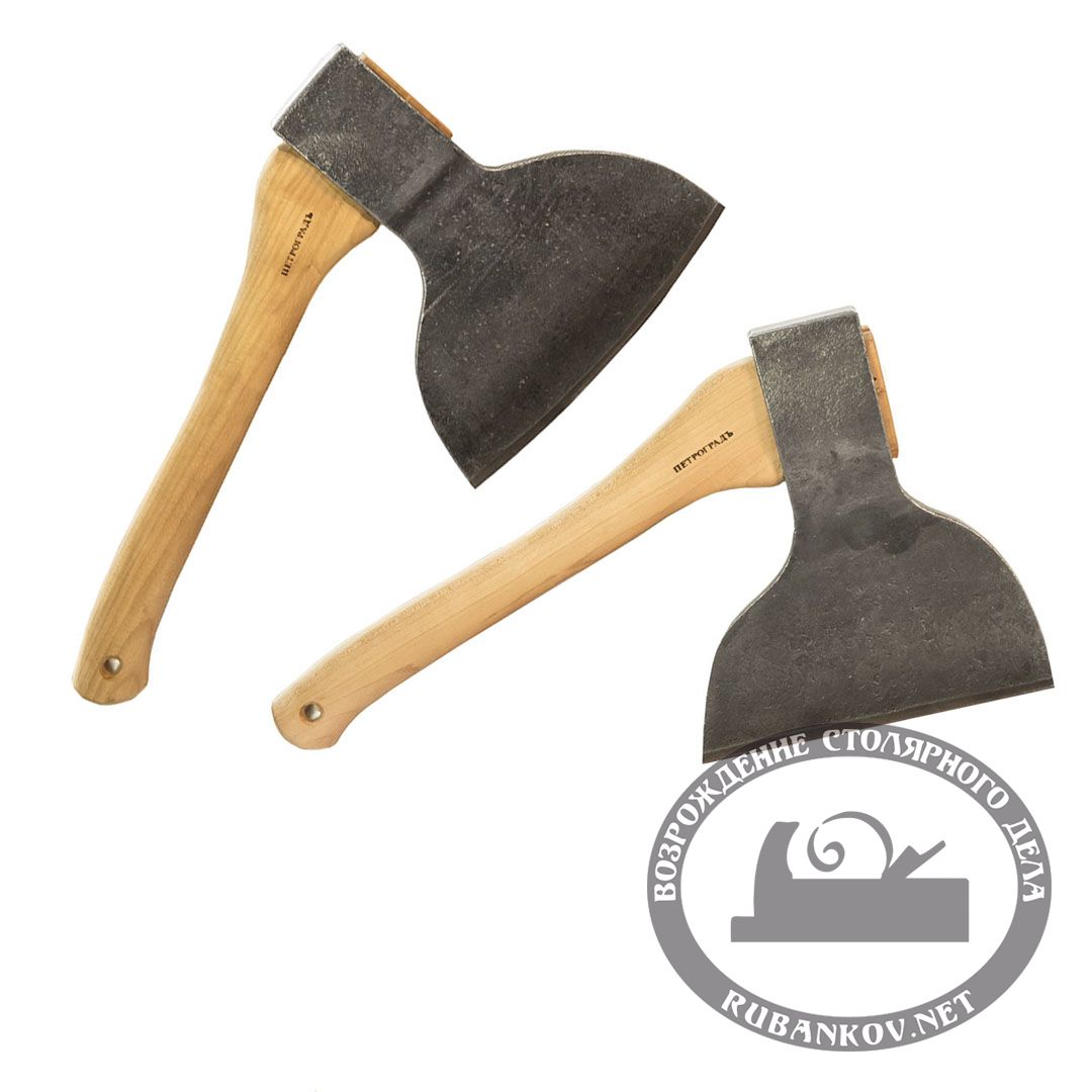 Топор мясницкий ПЕТРОГРАДЪ, Ржев, полукруглая РК