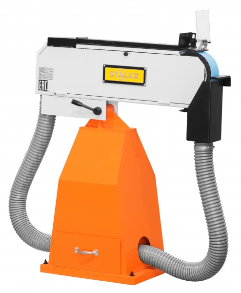 Ленточно-шлифовальный станок с системой сбора пыли Stalex S-75HA