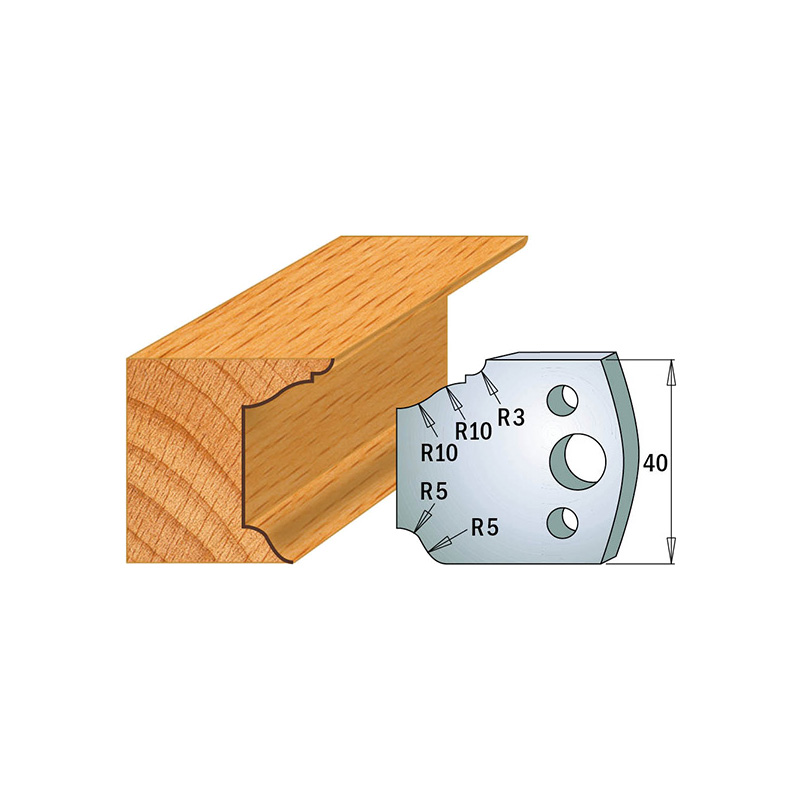 Комплект из 2-х ножей 40x4 SP CMT 690.079