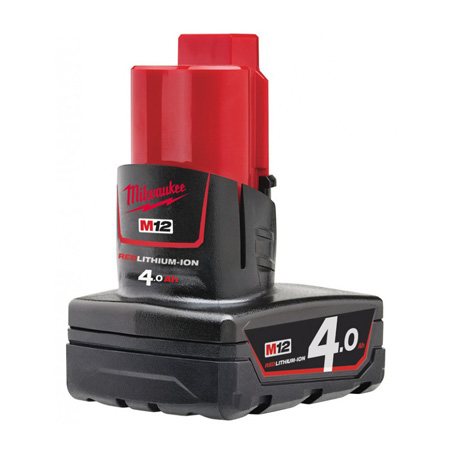 Аккумулятор MILWAUKEE M12 REDLITHIUM-ION™ 4.0 АЧ Аккумулятор MILWAUKEE M12 REDLITHIUM-ION™ 4.0 АЧ