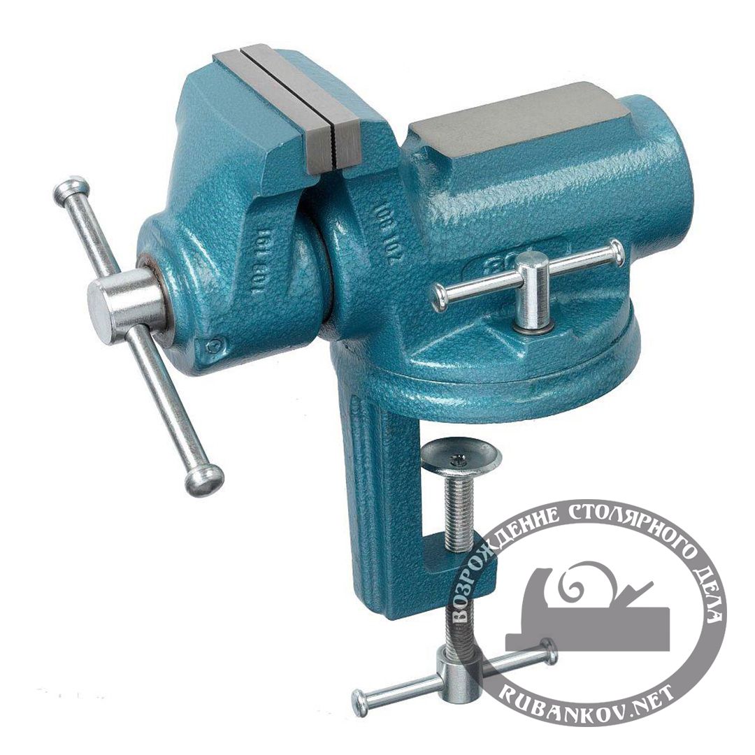 Тиски слесарные York Handy 063 Lux, 63мм, со струбциной