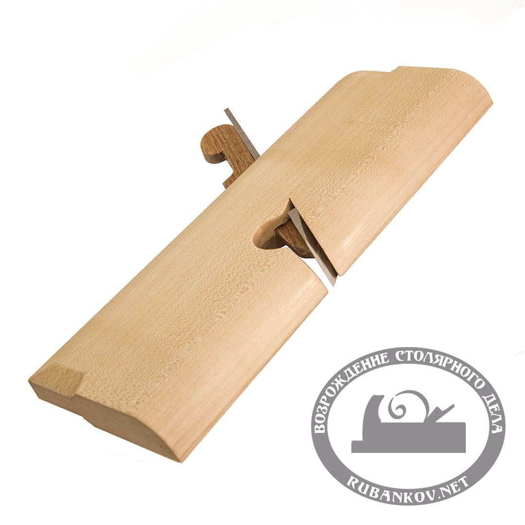 Рубанок-полугалтельник ПЕТРОГРАДЪ, r20 мм, 20мм, левый