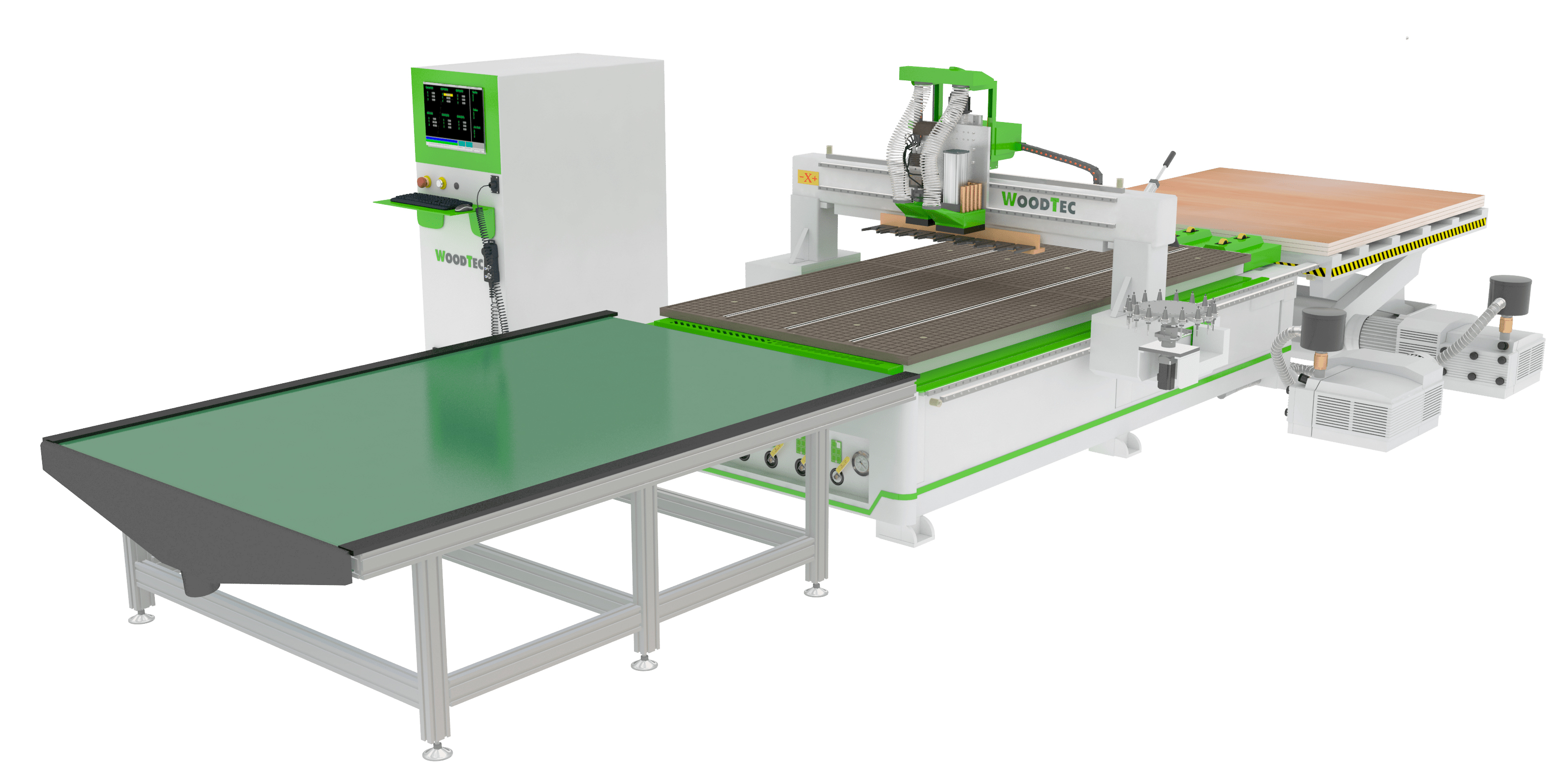 Фрезерно-гравировальный станок с ЧПУ WoodTec HA 2030 QP