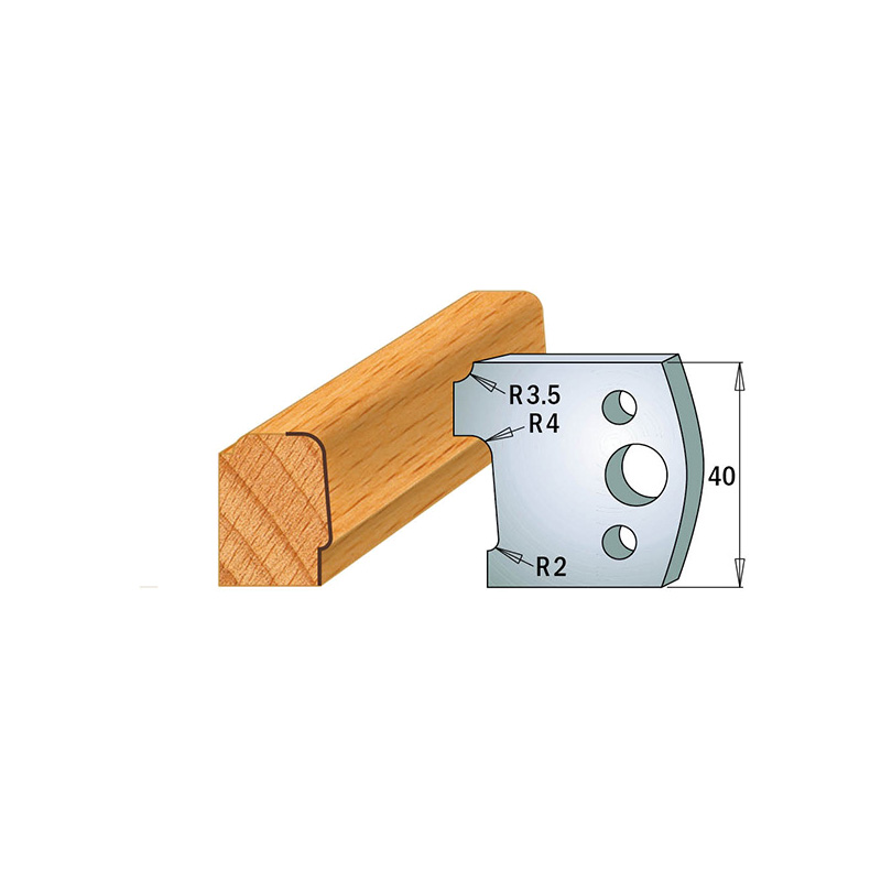 Комплект из 2-х ножей 40x4 SP CMT 690.130