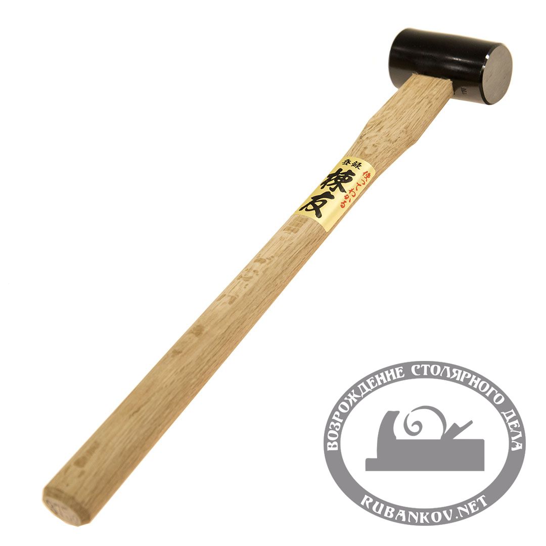 Молоток японский DARUMA, цилиндр. боёк, D36мм*65мм, 450г/330мм