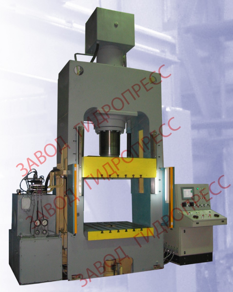 Гидравлический пресс DEVR 2500 с усилием 2500кН