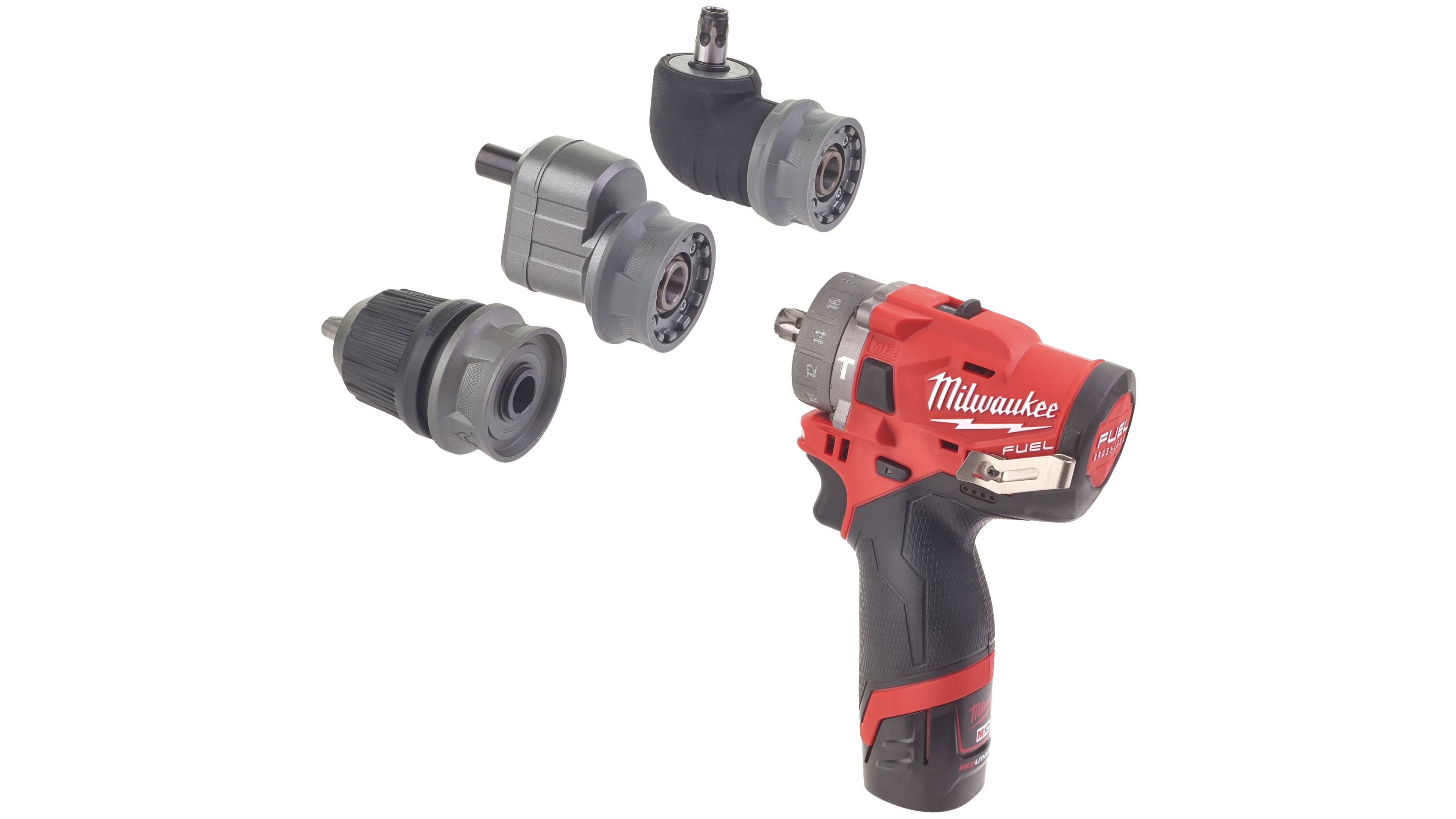 Аккумуляторная ударная дрель шуруповерт со сменным патроном Milwaukee M12 FUEL FPDXKIT-202X Аккумуляторная ударная дрель шуруповерт со сменным патроном Milwaukee M12 FUEL FPDXKIT-202X