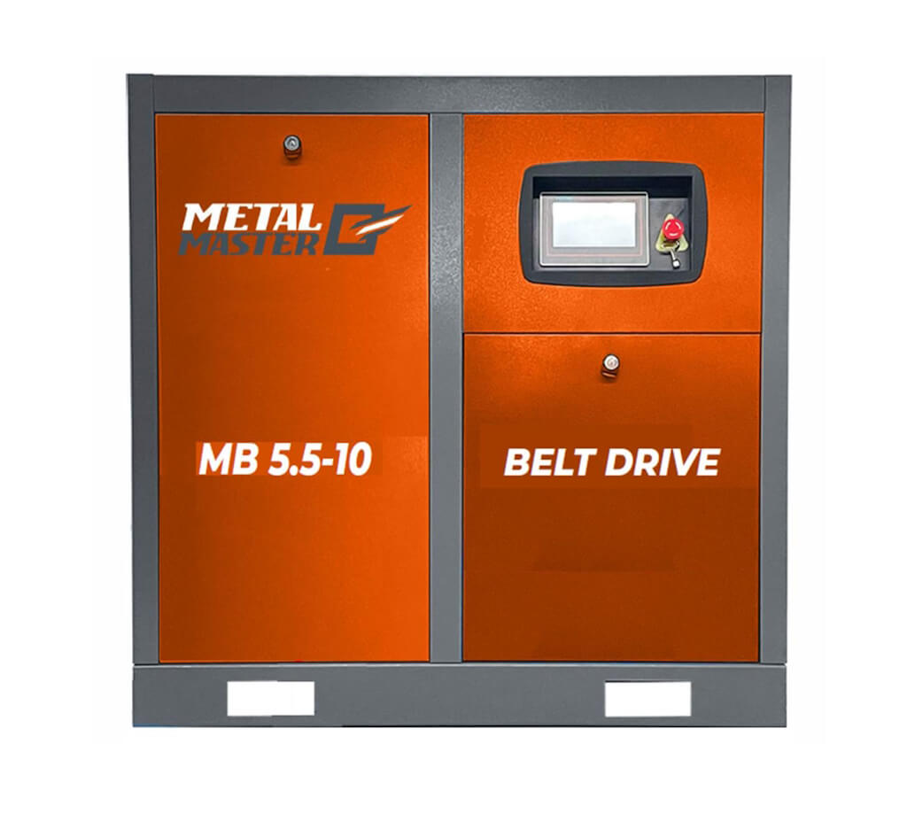 Винтовой компрессор с ременным приводом Metal Master MB 5,5-10 Винтовой компрессор с ременным приводом Metal Master MB 5,5-10