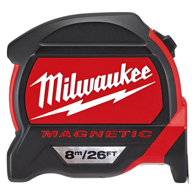 Рулетка Milwaukee Magnetic Tape Premium 8 м/16 дюймов Рулетка Milwaukee Magnetic Tape Premium 8 м/16 дюймов