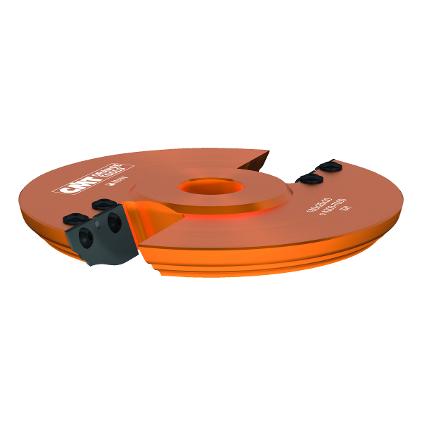 Фреза филенка F=35 Z=2 D=180 насадная (алюм.) смен.ножи HM (кейс) CMT 694.012.35