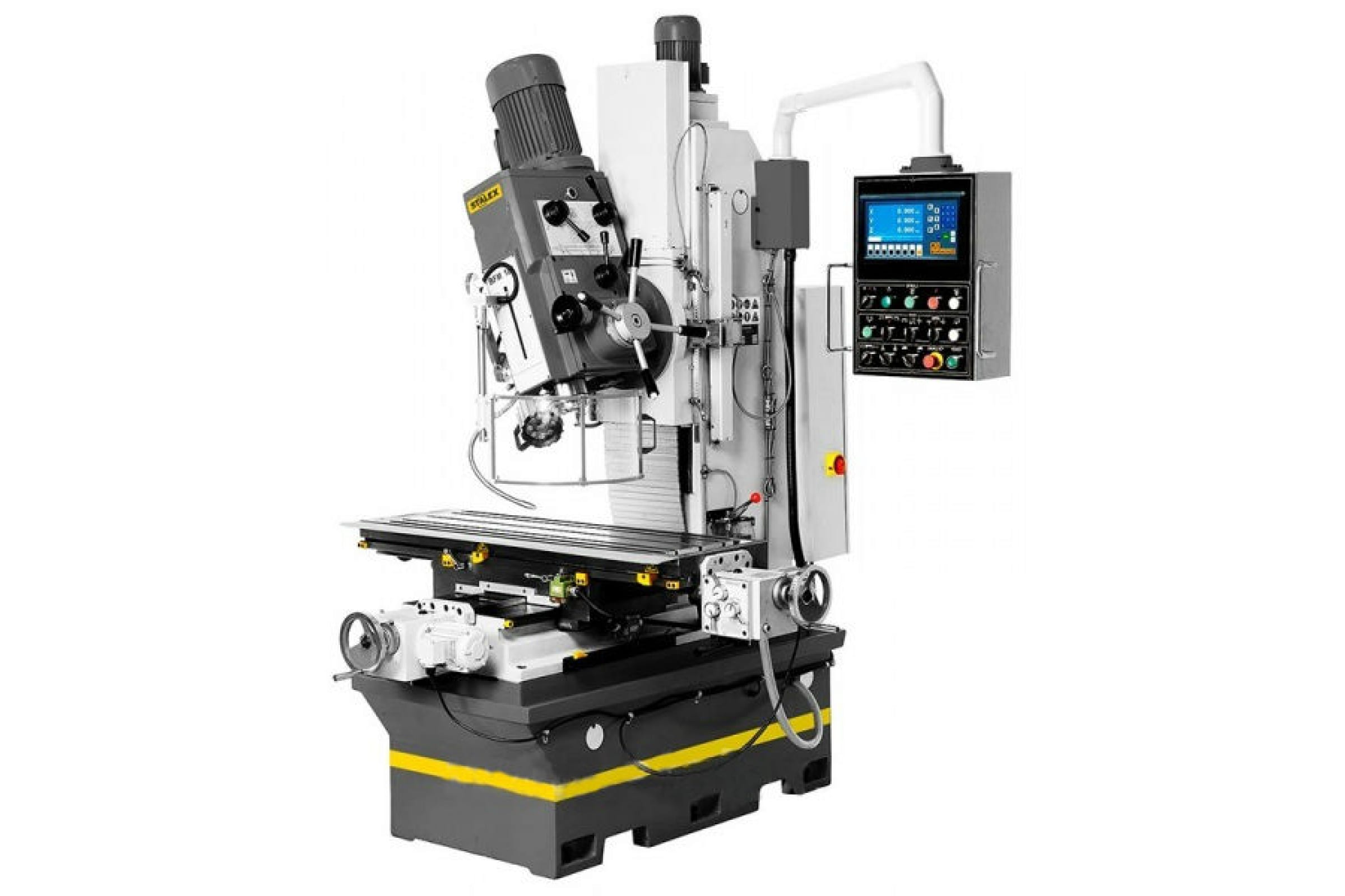 Вертикально-фрезерный станок с УЦИ, автоподача X/Y/Z Stalex