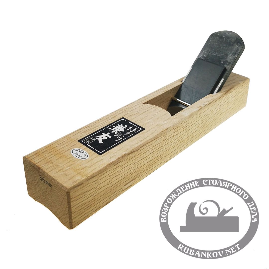 Рубанок KANE, Uchimaru, штап, колодка 222*51мм, нож 36мм