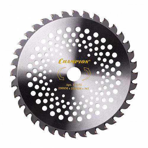 Нож с зубцами из твердого сплава Speed 36/230/25,4 (SRM-2305SI,SRM-2655SI) Champion C5172 - Championtool