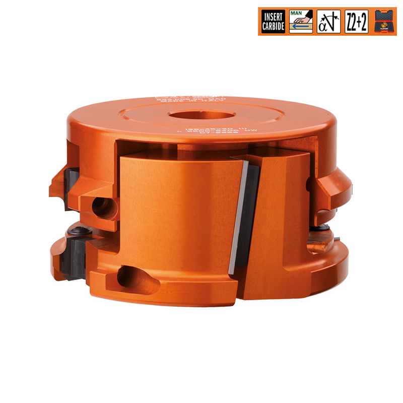 Фреза фасочная регулируемая F=50 D=124x15-50 насадная (алюм.) смен.ножи HM (кейс) CMT 694.005.50