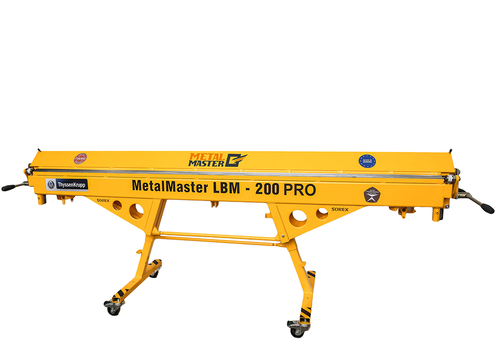 Ручной мобильный листогиб Metal Master EuroMaster LBM 200 PRO