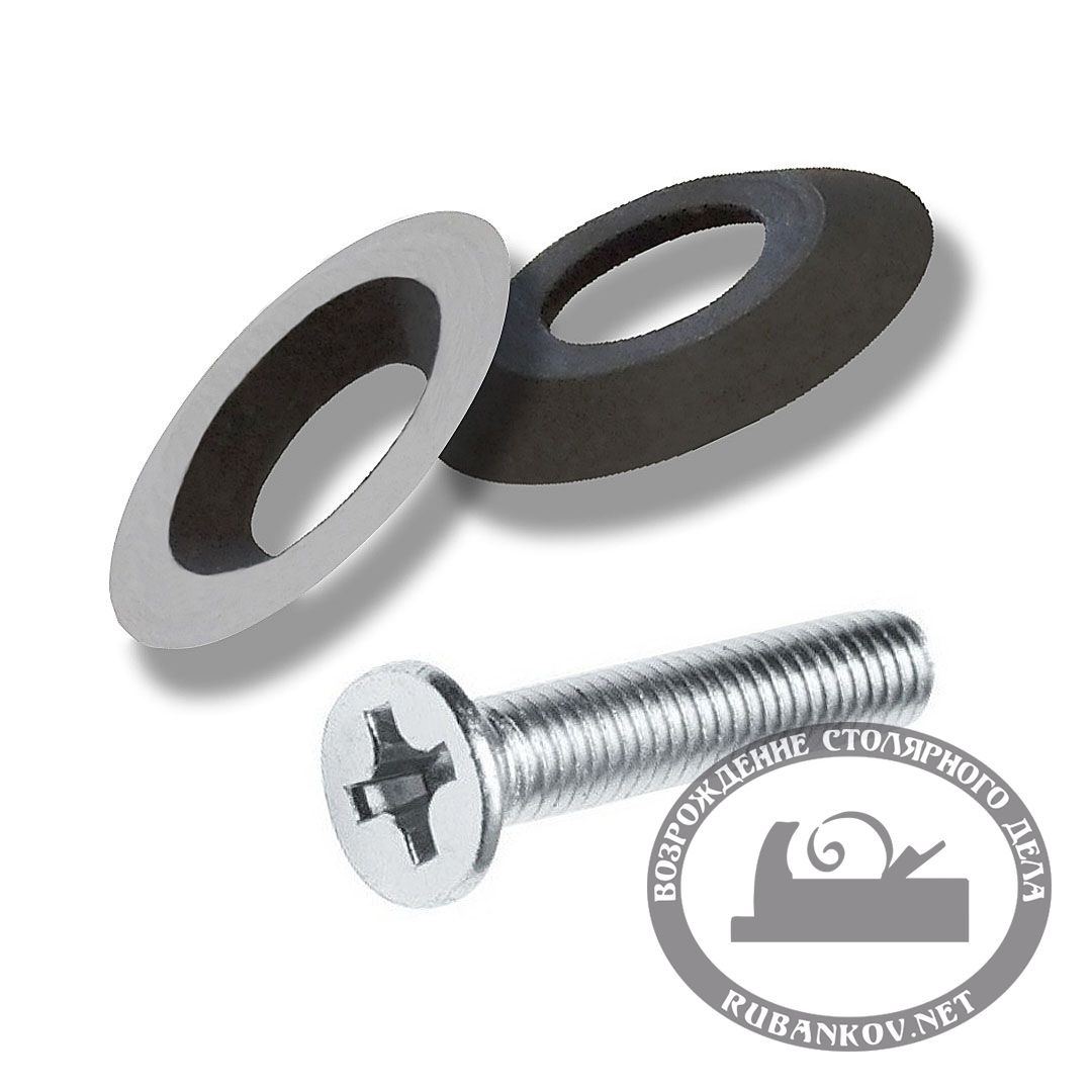 Ножи для рейсмуса ПЕТРОГРАДЪ, модель 3, D9,5мм, 2шт