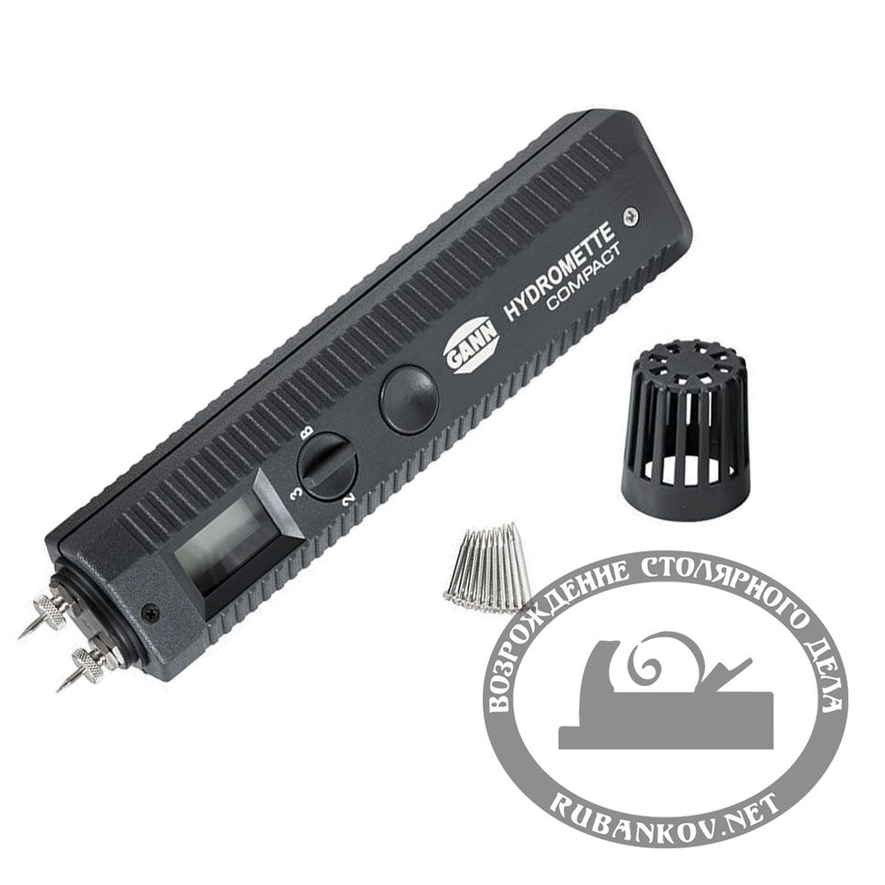 Влагомер для древесины, игольчатый, Gann