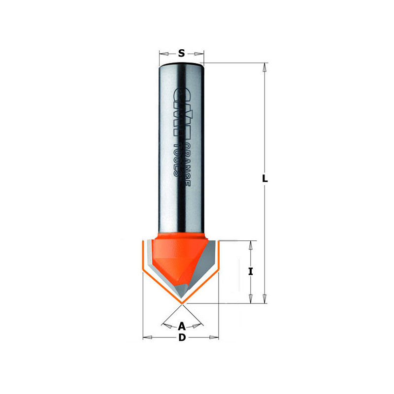 Фреза V- образная V 105° S=12 D=36x19 RH CMT S915.04283 Фреза V- образная V 105° S=12 D=36x19 RH CMT S915.04283