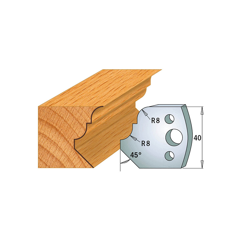 Комплект из 2-х ножей 40x4 SP CMT 690.073