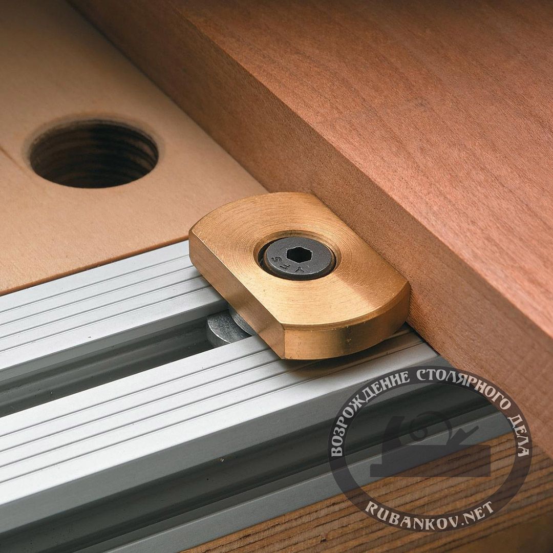 Упор Veritas Low-Profile Work Stop для монтажных шин