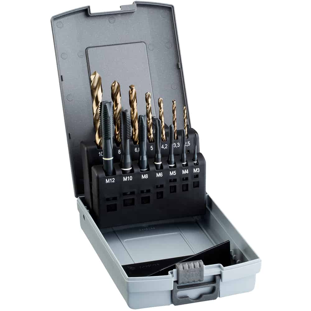 Набор из 7 свёрл и 7 метчиков DTS.312 | Euroboor