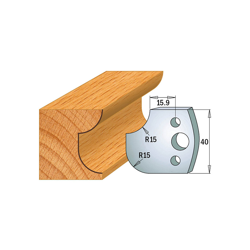 Комплект из 2-х ножей 40x4 SP CMT 690.177