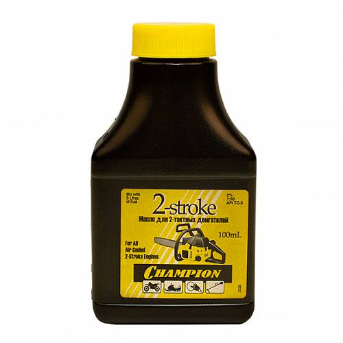 Масло для 2-тактных двигателей минеральное CHAMPION TSC-3, 0,1л